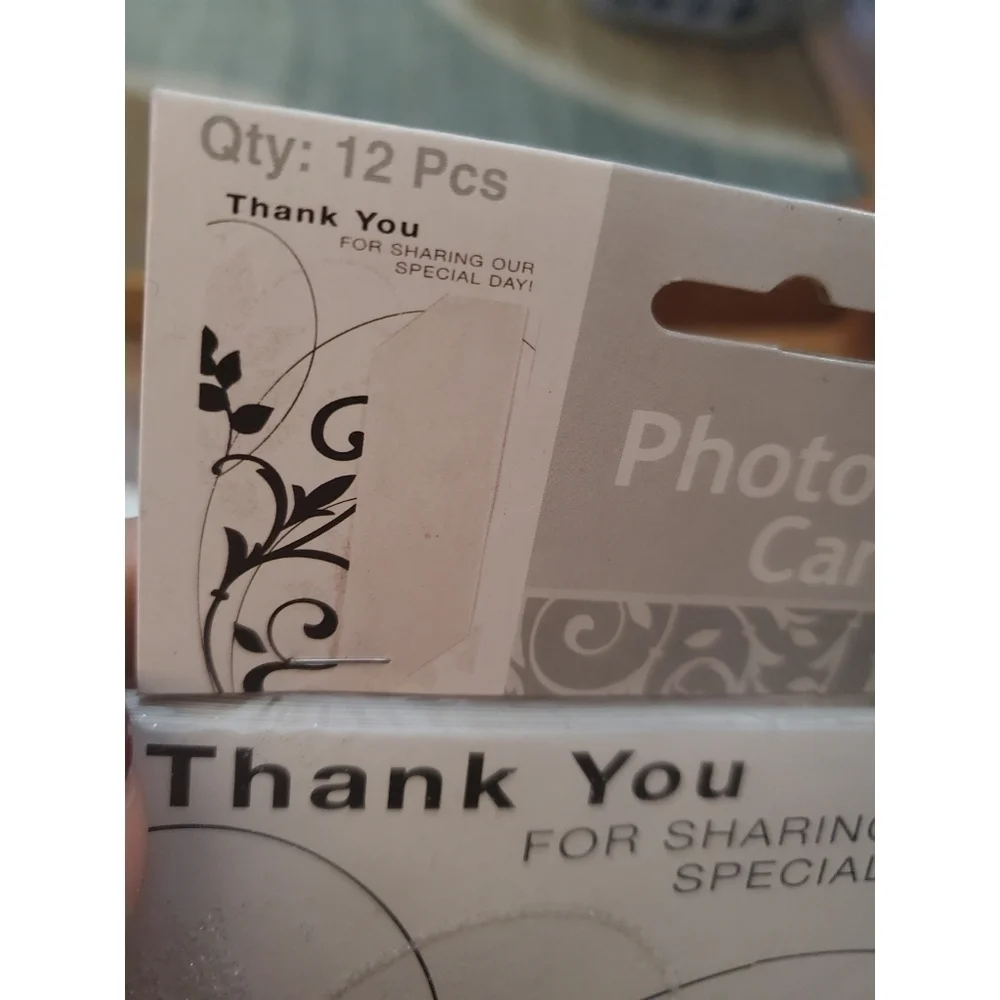 Photo Booth Thank You Cards